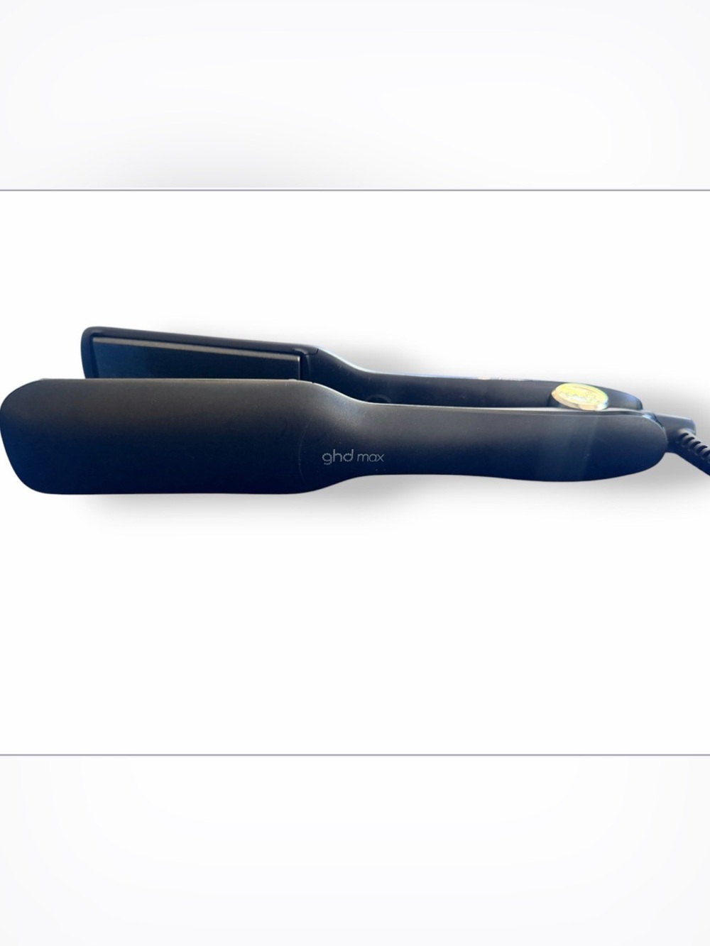 ghd max straightener flat iron w/ silicone case